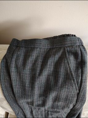 Briggs New York Gray Houndstooth Pull-On Trousers